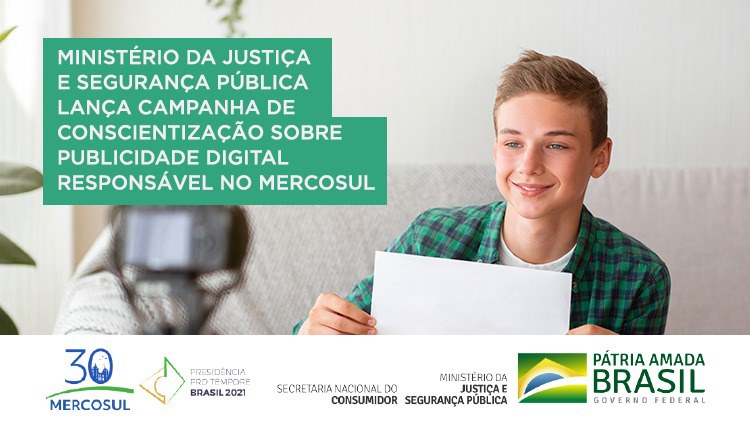 Ministério da Justiça e Segurança Pública lança campanha de conscientização sobre publicidade digital responsável no Mercosul.jpeg