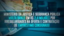 Ministério da Justiça e Segurança Pública multa banco em R$ 2,4 milhões por irregularidades na oferta e contratação de empréstimo consignado.jpeg