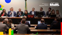 Ministro Flávio Dino participa de audiência na Câmara dos Deputados