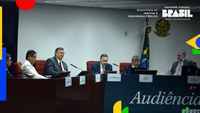 Ministro Flávio Dino participa de Audiência Pública sobre Marco Civil na Internet