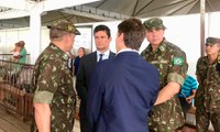 Ministro Sergio Moro visita postos da Operação Acolhida em Roraima