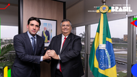 Ministros Flávio Dino e Silvio Costa Filho debatem medidas para aumentar segurança em terminais aéreos e marítimos