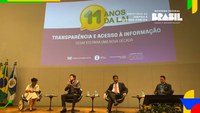 MJSP celebra os 11 anos da Lei de Acesso à Informação com participação em debates sobre o tema