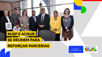 MJSP e Acnur se reúnem para reforçar parcerias