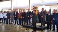 MJSP inaugura base integrada do Grupamento Especial de Fronteira em Cruzeiro do Sul (AC)