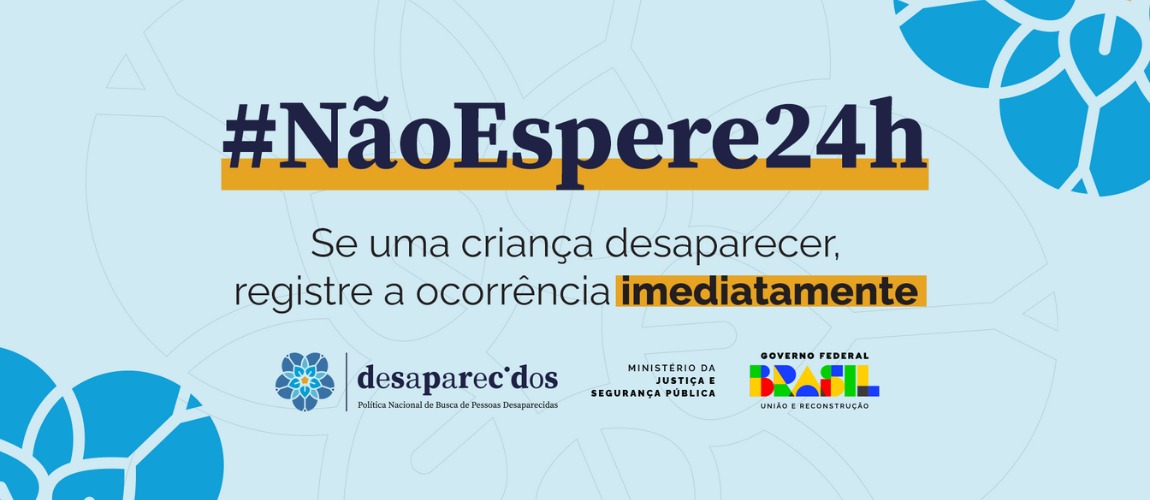 Objetivo da iniciativa é promover respostas rápidas e coordenadas para a situação e desmistificar a crença de que é necessário aguardar 24 horas para registrar a ocorrência