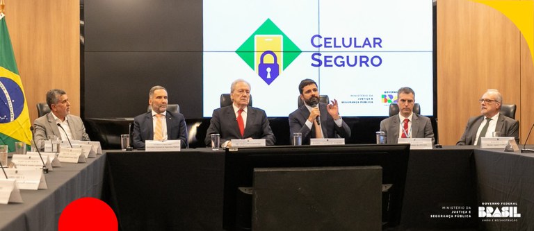 MJSP lança o novo Celular Seguro em evento no Palácio da Justiça