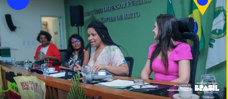 MJSP participa de aula inaugural do curso de Defensoras Populares