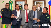 No Maranhão, MJSP entrega veículos, assina convênios e firma termo de construção da Casa da Mulher Brasileira