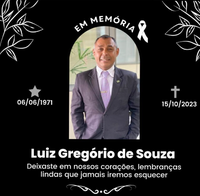 Nota de Pesar - Luiz Gregório