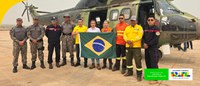 NOTA - Missão humanitária brasileira de combate a incêndios na faixa de fronteira com a Bolívia