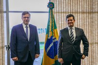 Novo Embaixador do Estados Unidos no Brasil se encontra com o Ministro Moro em uma reunião de apresentação