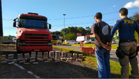 PRF apreende 154,5 kg de pasta-base de cocaína próximo a Porto Alegre