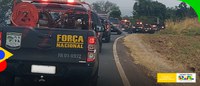 Quarenta agentes da Força Nacional chegam ao MS para combater incêndios florestais no Pantanal