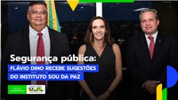 Segurança pública: Flávio Dino recebe sugestões do Instituto Sou da Paz