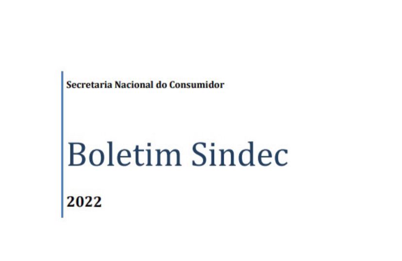 Boletim SINDEC 2022