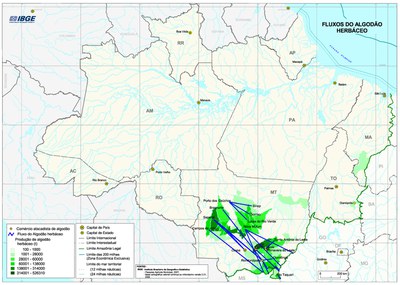 Mapa 4: Fluxos do algodão herbáceo