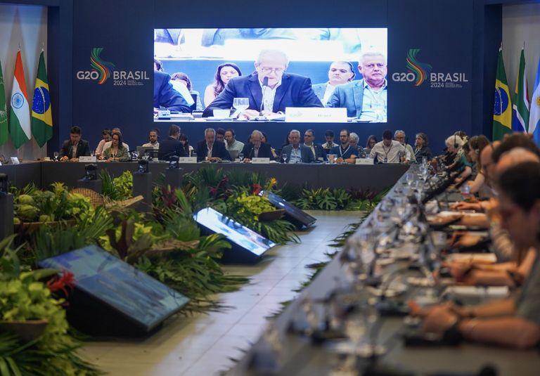 Secretário-executivo do MMA, João Paulo Capobianco, participa de encerramento de reunião da Iniciativa de Bioeconomia do G20. Foto: MMA