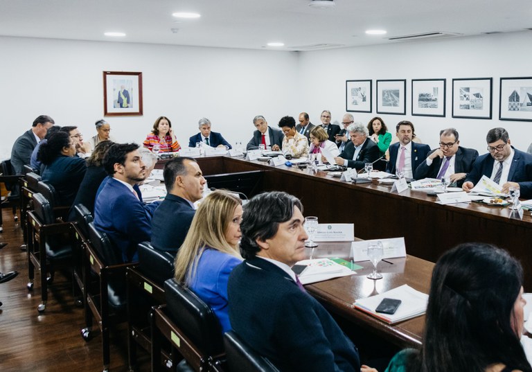 Reunião do Comitê Interministerial sobre Mudança do Clima, no Palácio do Planalto, em Brasília (DF). Foto: Wagner Lopes/Casa Civil