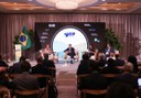 Lançamento da Plataforma Brasil de Investimento Climático e para a Transformação Ecológica, em Washington, nos EUA. Foto: MMA