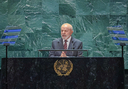 Presidente Lula discursa na Cúpula do Futuro, na sede da ONU, em Nova York. Foto: Ricardo Stuckert