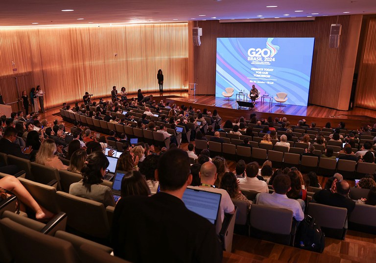 Seminário no Museu do Amanhã discute reorganização do sistema financeiro global para combate à mudança do clima. Foto: MMA