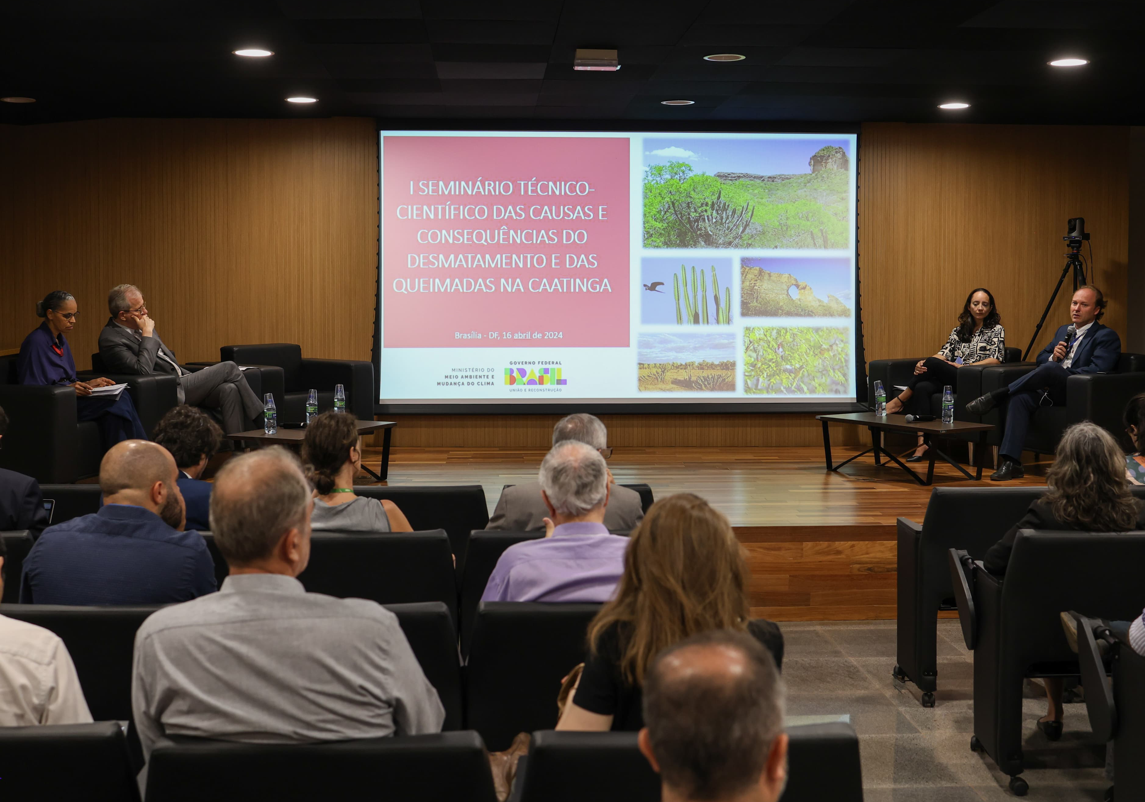 MMA realiza seminário para construção de plano de combate ao desmatamento e queimadas na Caatinga