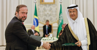 Alexandre Silveira assina memorando de entendimento com a Arábia Saudita sobre transição energética