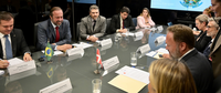 Alexandre Silveira recebe ministro para o Desenvolvimento e Política Climática Global da Dinamarca