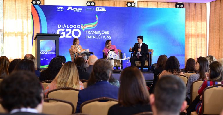 Diálogos G20: MME e EPE debatem sobre acesso ao financiamento para transição energética durante evento no Rio de Janeiro