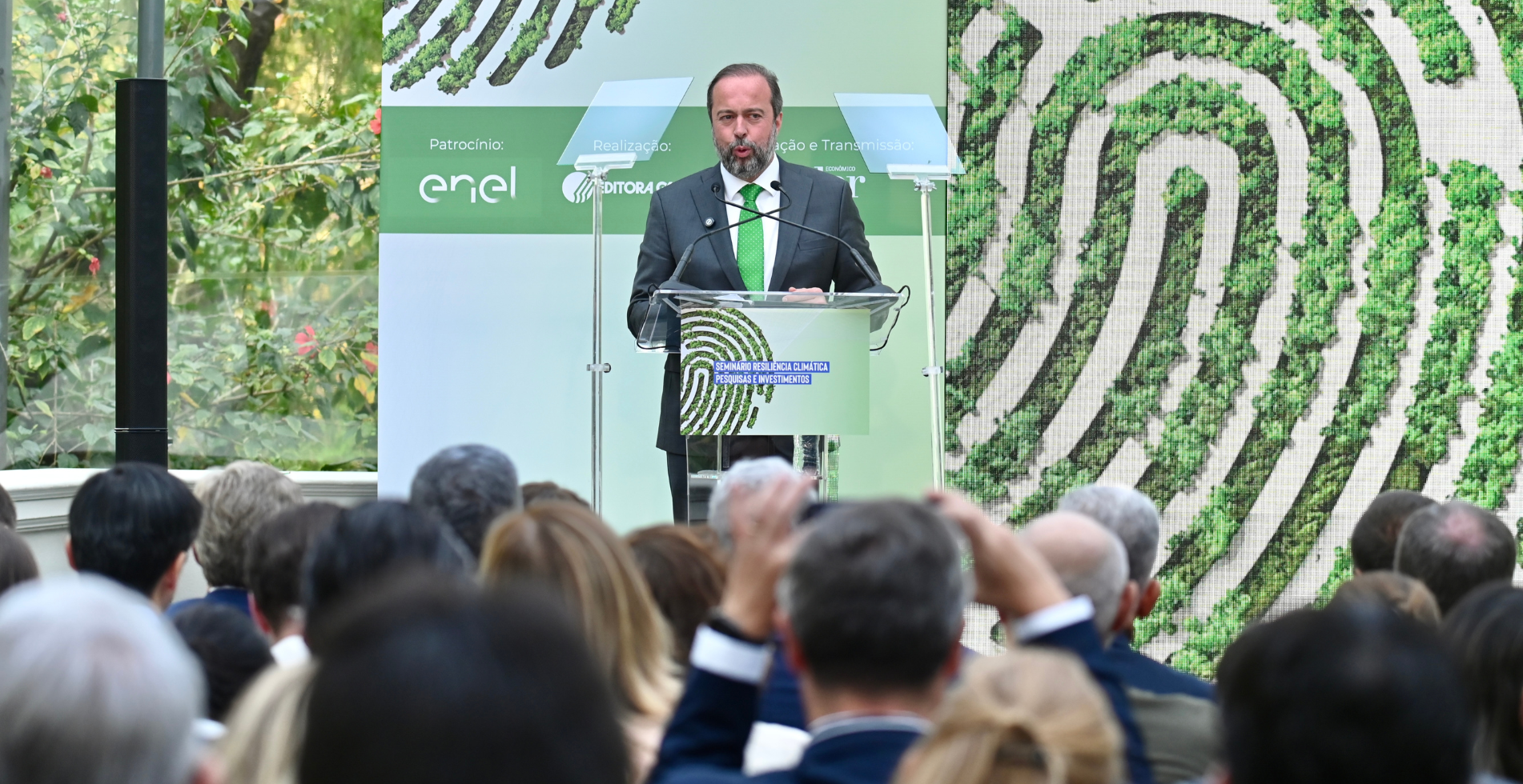 Durante Seminário sobre Resiliência Climática, em São Paulo, foi assinado um Protocolo de Intenções para prevenção de catástrofes no setor elétrico nacional decorrentes de mudanças climáticas severas