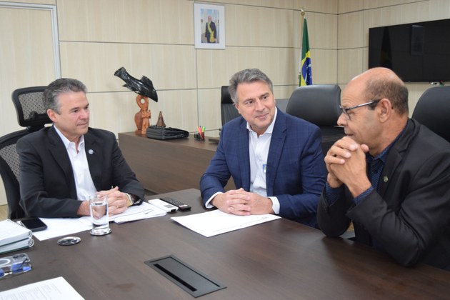 Ministro, vice prefeito e Edivando