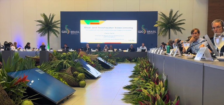 MPA na reunião do GT de Sustentabilidade Ambiental e Climática do G20
