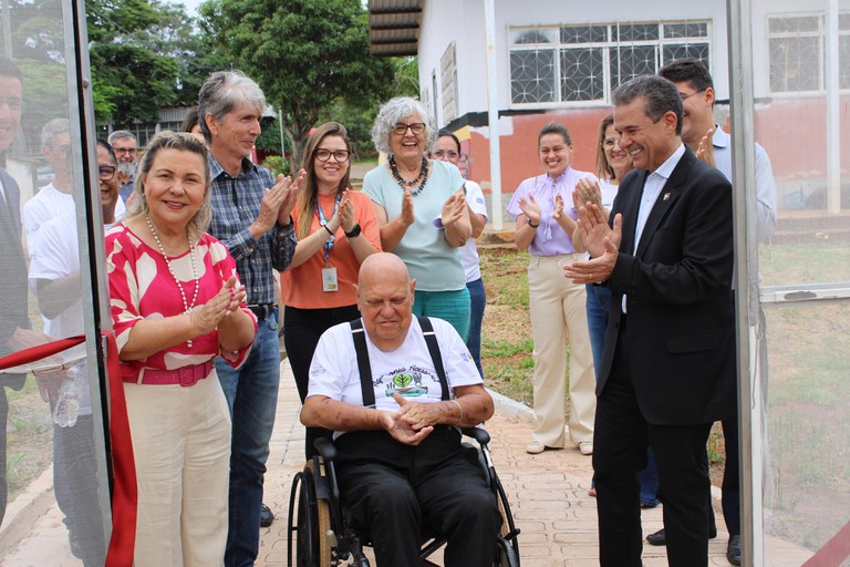 Pestalozzi inaugura estufa do projeto Aquaponia Acessível em Brasília