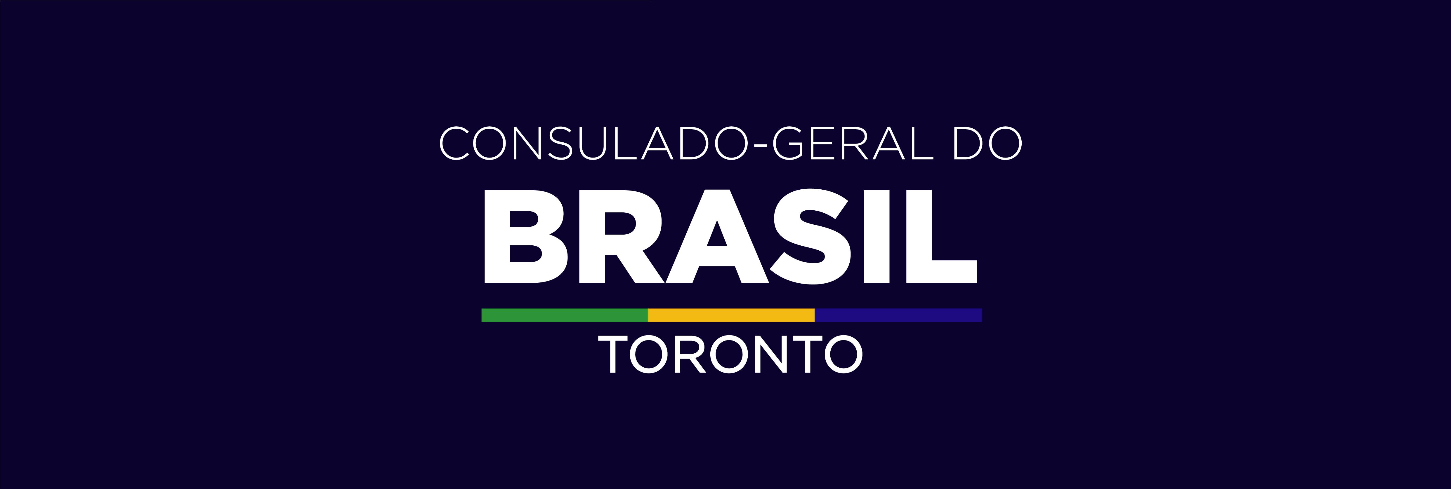 Logo Cg Toronto Azul Horizontal — Ministério Das Relações Exteriores