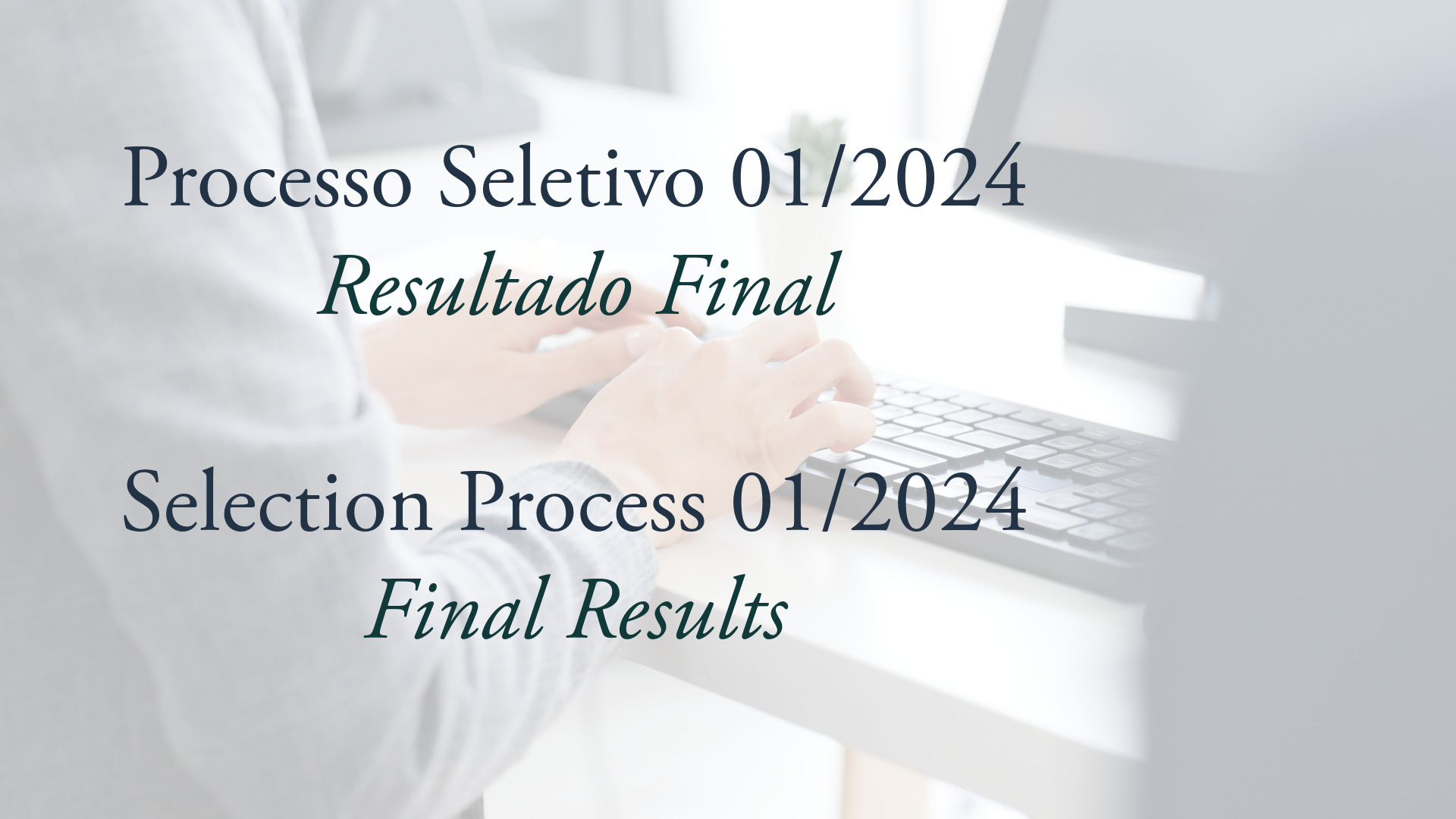 Selection Process 01/2024