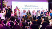 Ministra Cida Gonçalves abre Fórum em Maceió e incentiva a criação de Secretarias de Mulheres no estado