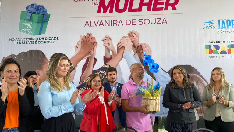Inauguração do Centro de Referência da Mulher Alvanira de Souza