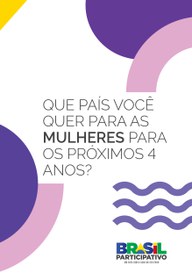 Cartilha Que país você quer para as mulheres para os próximos 4 anos?