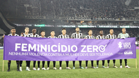 Campanha pelo Feminicídio Zero ganha força nos estádios de futebol