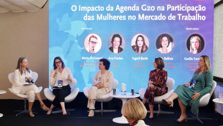 Secretária-executiva debate impactos da agenda do G20 na vida e carreira das mulheres durante evento em São Paulo