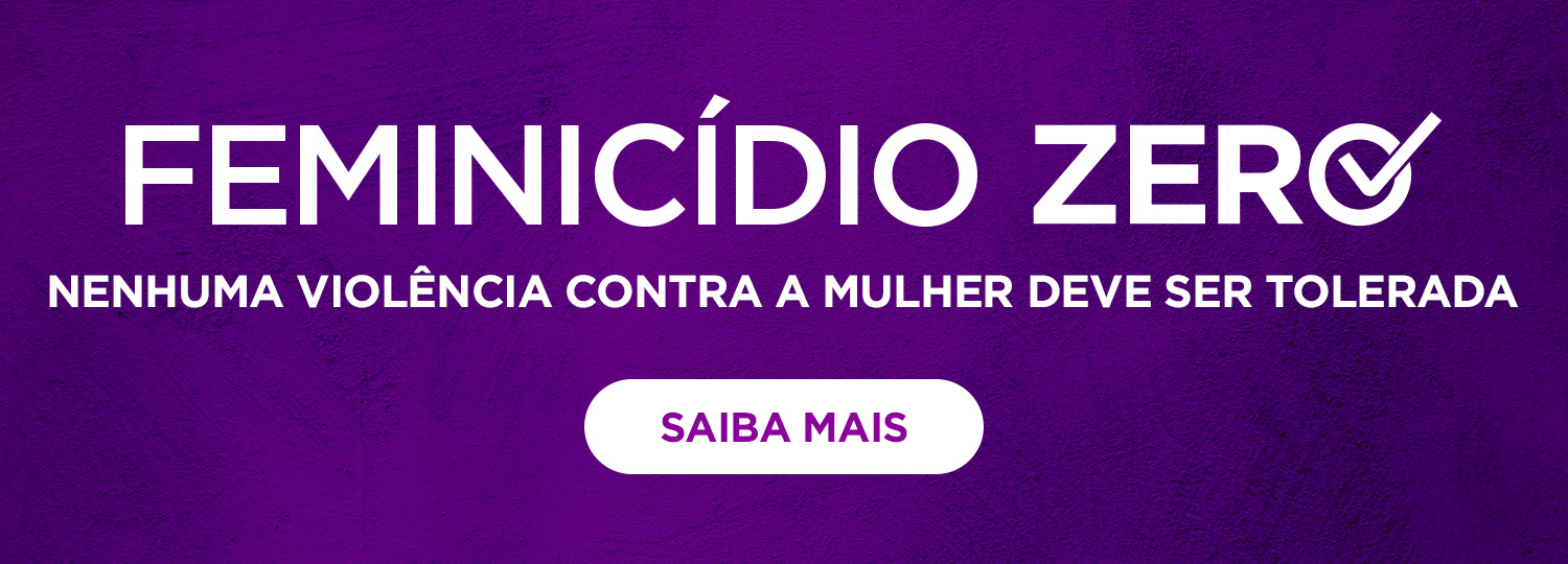 Banner Feminicídio Zero