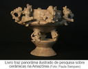 Cerâmicas Arqueológicas da Amazônia na Feira do Livro