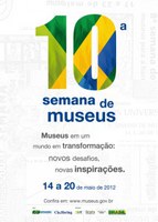 Material de divulgação para a 10ª Semana de Museus já está disponível