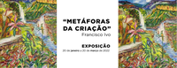 Pinturas de artista cearense inauguram exposição no Museu Regional de São João del-Rei