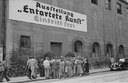 Fachadas da exposição de arte degenerada em Munique, 1937 (Stadtarchiv München)