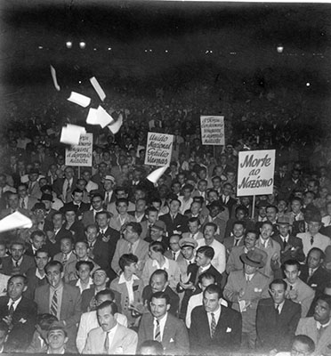 Manifestação antifascista