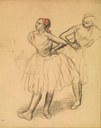 Edgar Degas, Deux danseuses (Duas bailarinas), c. 1890