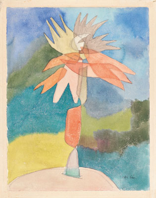 Paul Klee, Junge palme (Jovem palmeira), 1929