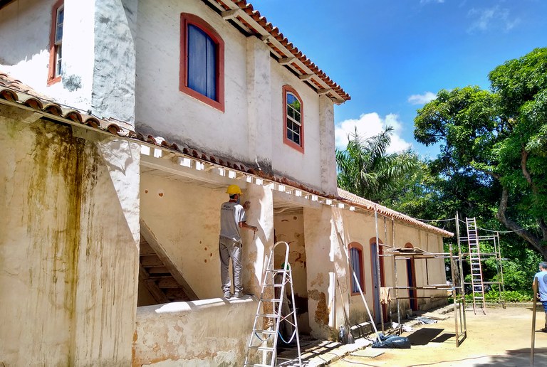 Obras - Museu Solar Monjardim